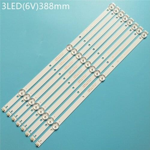 8 PCS/lot LED backlight strip for 43PFT4002 43DL4012N 43HFF5952 L43E6800 K430WDK3 K430WDC1 A1 A3 4708-K43WDC-A3113N11 A1113N11
