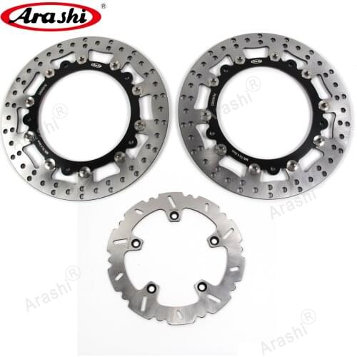 Arashi 305 / 265 mm CNC Floating Front Rear Brake Disc Rotor For BWM R1200GS R 1200 GS R1200 GS Non ABS 2004-2012 2009 2010 2011