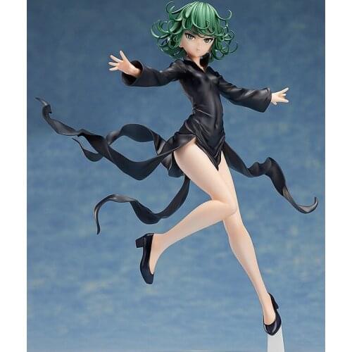 One Punch Man Terrible Tornado Statue PVC Action Figure Toys Anime One-Punch Man Figurine Terrible Tornado Saitama 200mm