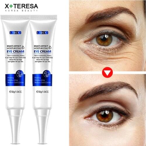 Hyaluronic Acid Moisturizing Eye Cream Collagen Serum Eye Bags Remover Fat Particles Dark Circle Cream Anti Puffiness Eye Care