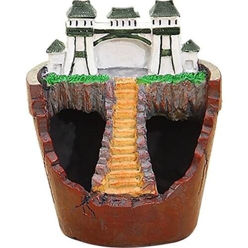Pots Resin Flowerpot Potted Desktop Gardening Supplies Yard Decorations