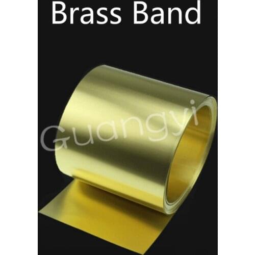 Brass Tape/brass Sheet/brass Skin/brass Foil 0.05/0.1/0.2/0.3/0.4/0.5/0.6-1 Mm