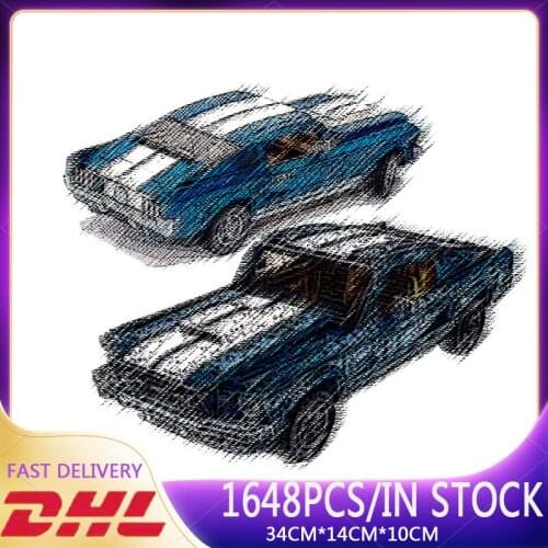 Hot 21047 The Ford Mustang Car Set Model Boys Toy Legaostyle Blocks Birthday Christmas DIY Gift and Display Compatible 10265