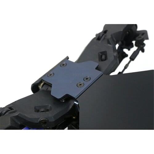 Metal Chassis Protective Plate Anti-Scratch Front Rear Board Spare Parts for TP TEKNO EB48 2.0/ET48 2.0