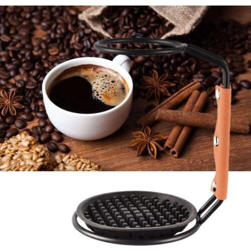 Metal Pour Over Coffee Maker Filter Holder V60 Drip Stand with Silicone Mat Coffee Filter Dripper Stand Rack Support Tea Filter