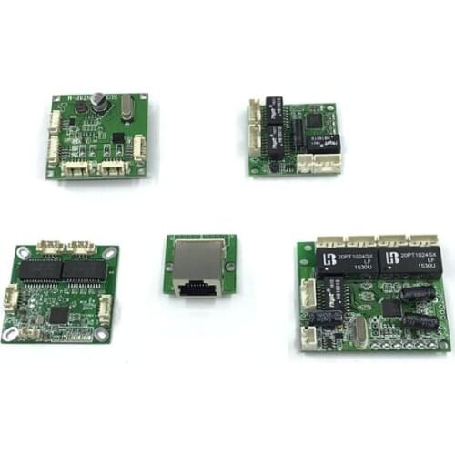 Mini PBCswitch module PBC OEM module mini size 3/4/5 Ports Network Switches Pcb Board mini ethernet switch module 10/100Mbps