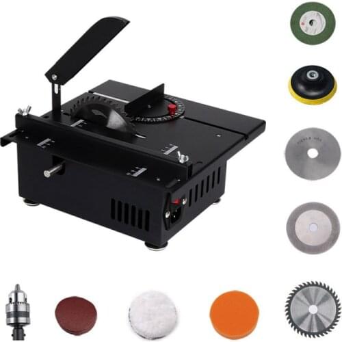Mini Table Saw 1200W Mini Table Saw Blade Handmade Woodworking Bench Lathe Electric Cutting Grinding Polishing Carving Machine