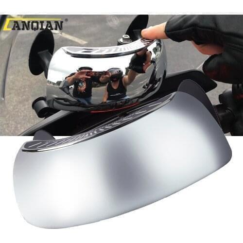 Motorcycle Accessories 180 Degree wide-angle rearview mirror For BMW F650 F 650 Dakar ST CS GS Protection Blind Spot Mirror