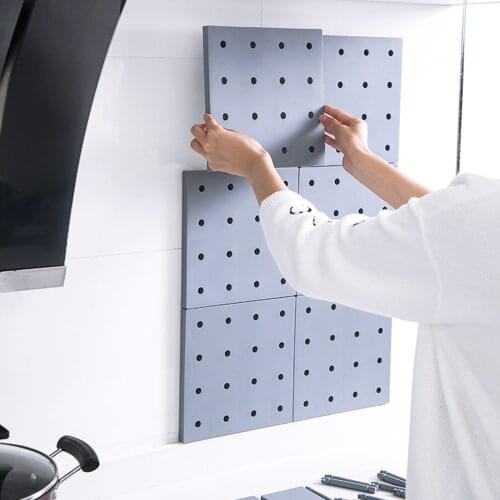 DIY Wall Shelf Hanging Board Hooks Self-Adhesive Shelves Kitchen Storage Rack Wall Hangers Home Organizer Bathroom Accessories