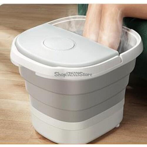 Foldable Foot Soaking Bucket Fully Automatic Heating Massage Home Foot Wash Basin With Electric Thermostatic Foot Bath