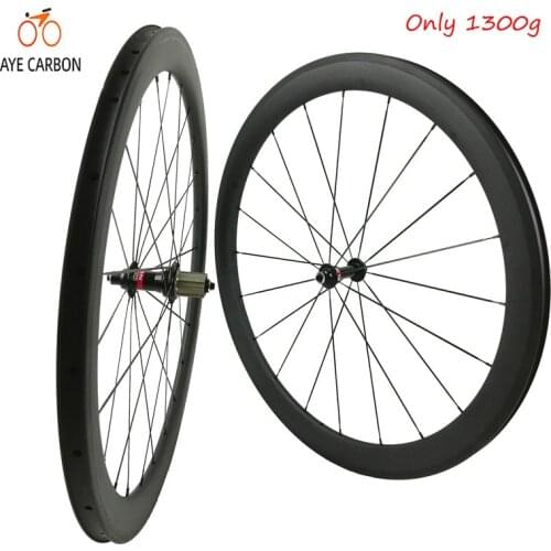 700c super light carbon bicycle wheelset 38 50 mm depth clincher road bike wheels with Novatec hub