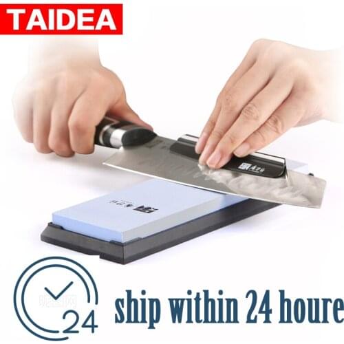 GRINDER Whetstone sharpening stone 240-8000#grit single sided Kitchen sharpener stone white alundum Fast sharpening knife TAIDEA