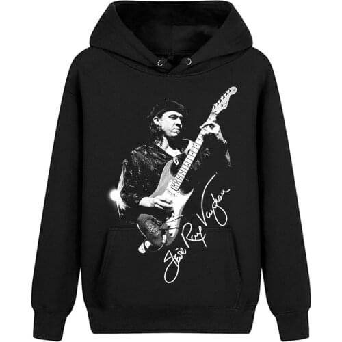 2 designs Guitar Hero Master musician stevie ray vaughan pollover Sweatshirt Rock Rocker Nice Soft Warm hoodies sudadera fleece