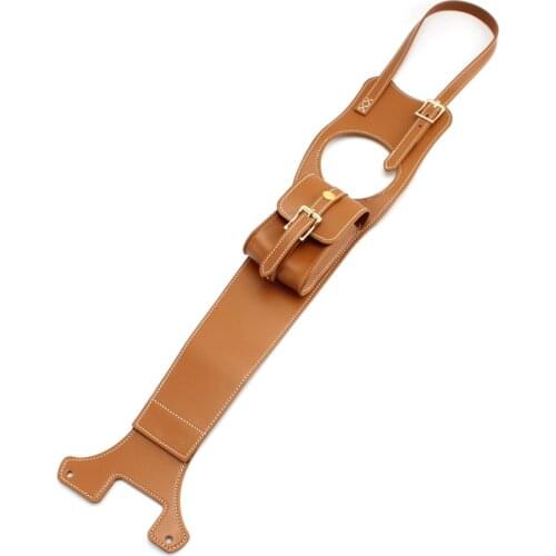 Fuel Tank Bag Storage Saddle Bag PU Leather brown Removable For BMW R NINE T 2014