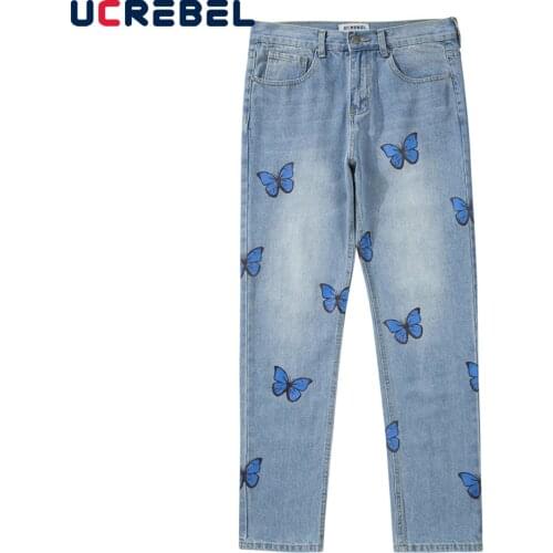 UCREBEL Straight Jeans For Men