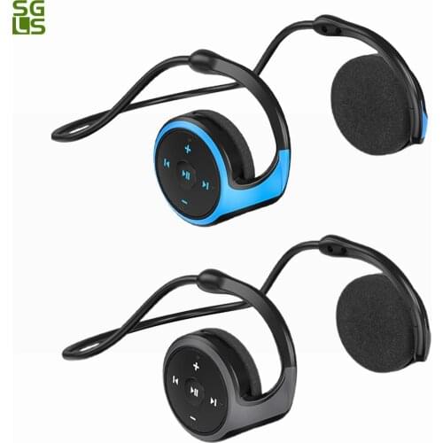 Universal Music Sport Earphones 3 in 1 Bluetooth 5.0 Neck-Mounted Headset MP3 Player FM Radio TF Card Support For Phone PC MP3
