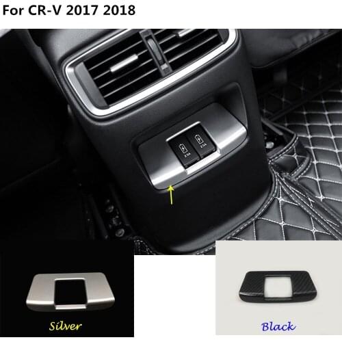 High quality car garnish cover trim battery charger jack rear Air conditioning Outlet Vent 1pcs For Honda CRV CR-V 2017 2018