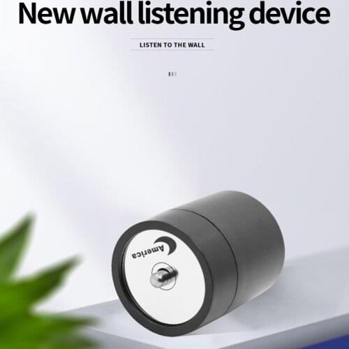 High Strength Wall Microphone Voice Listen Detecotor for Engineer Household Dark Pipe Water Leakage Oil Leaking Listens Repair