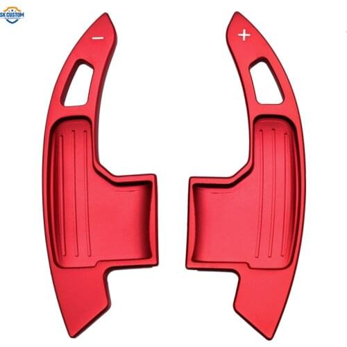 Ford Mustang 2015 2016 2017 2018 2019 Aluminum alloy steering wheel paddle shift car interior decoration