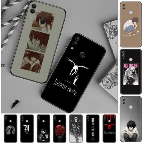 Death Note anime manga L·Lawliet Phone Case For Huawei Honor view 7a5.45inch 7c5.7inch 8x 8a 8c 9 9x 10 20 10i 20i lite pro