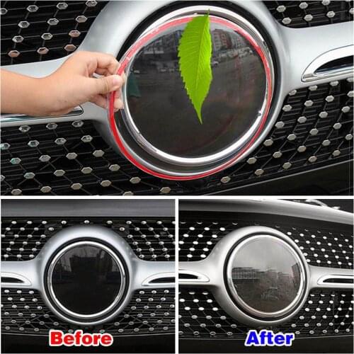 For Mercedes Benz GLC Class X253 GLC250 GLC300 GLC350 Front Grille Grill Emblem Logo Badge Protective Cover Cap Sticker