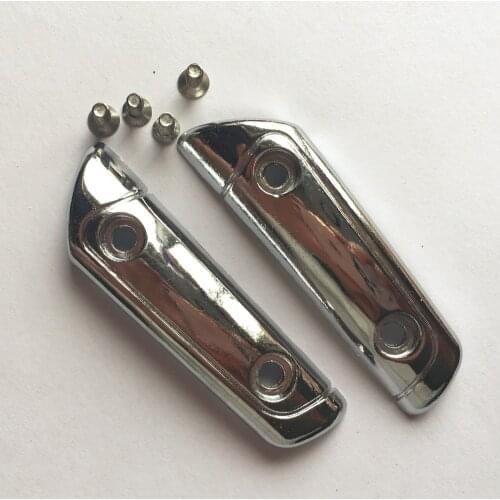 One Pair Inline Roller Skate Shoes Brake Wear-resisting For HV HVS SEBA T black Silver Metal Material Random Send