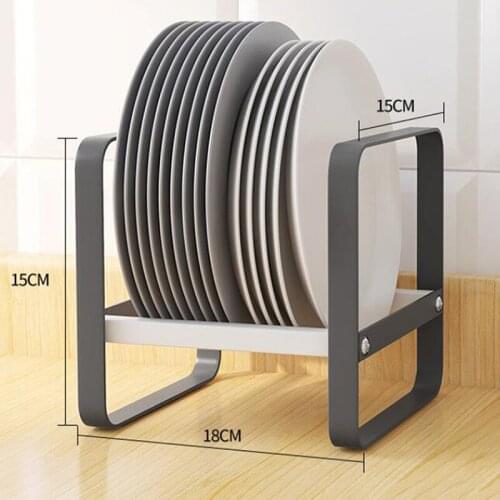 Kitchen Organizer Cabinet Plates Dishes Drying Rack Holder Drainer Goods For The Kitechen Storage Order Accessories New