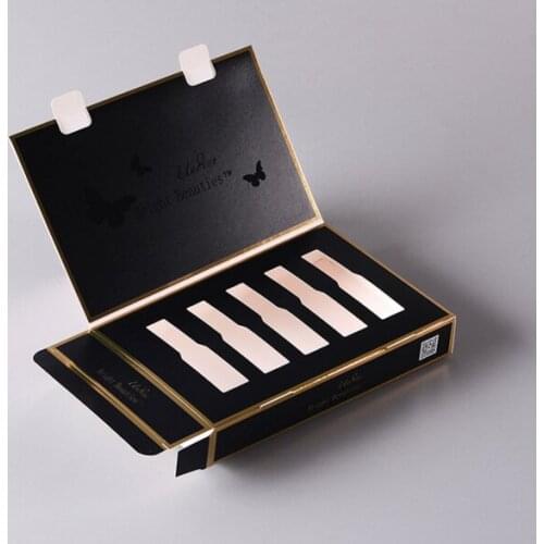 Matte Lamination Customized flat folding gift packaging printing folding paper box ---PX10951