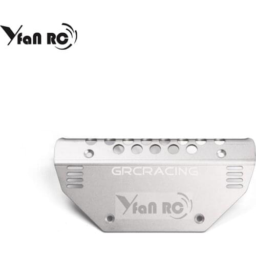 Aluminium Alloy Stainless Steel Metal Front Bumper Armor For 1/10 RC Crawler Car Traxxas TRX4 G500 TRX6 G63 RC Car Accessories