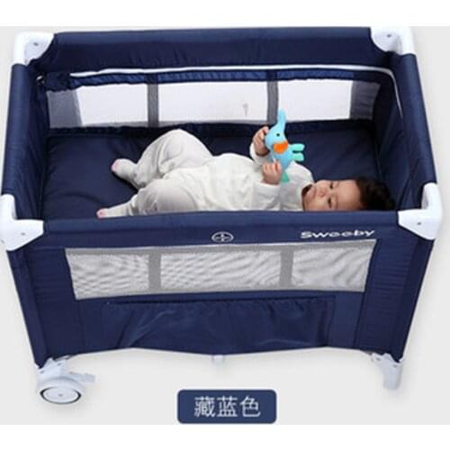 Sweeby multifunctional folding baby crib infant 0-1years old baby bed portable baby game bed travelling crib
