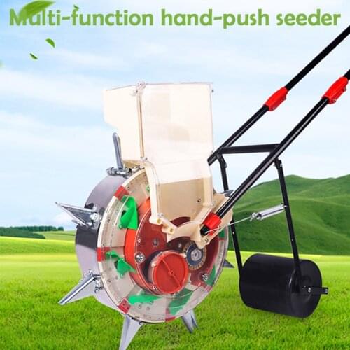Multi-function hand push corn cotton soybean peanut precision machine wheat seeder