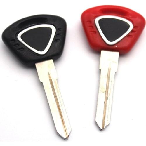 Motorcycle Motorbike Embryo Blank Key Uncut Blade Keys Fits For Triumph 1050 T955 Street Triple 675 Tiger 800