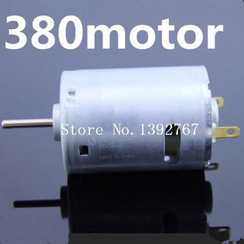 Mabuchi 28006 RS-380PH Hobby Motor 12V/8000RPM 24V/16000RPM Great for R/C Boat Apps 380 motor brush for Himoto HSP RedCat
