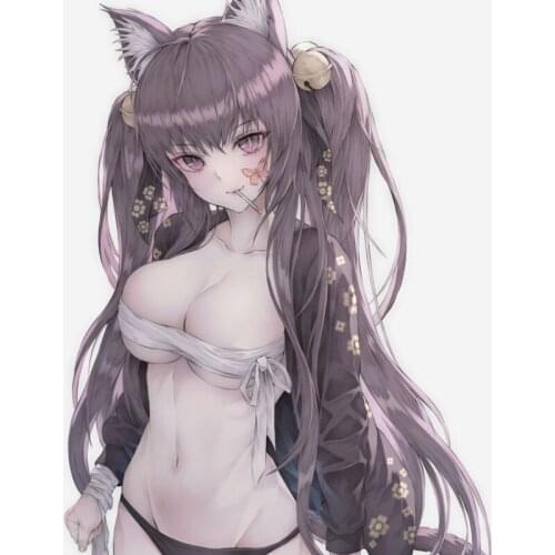 Belarus Decal Camper Accessories Bunny Girl Darling Sexy Girl Naked Woman Stickers Label Sticker Window Windshield Accessories