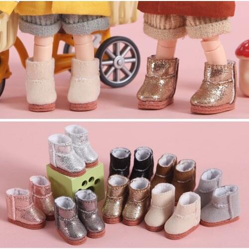 New OB11 Shoes 1/12 BJD Doll Shoes Boots Blyth Doll Shoes For OB11 Doll