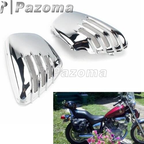 Motorcycle Left Right Side Cover Battery Plastic Fairing Guard for Yamaha 700 1000 Virago 84-Up 1100 Virago 86-Up 750 Virago
