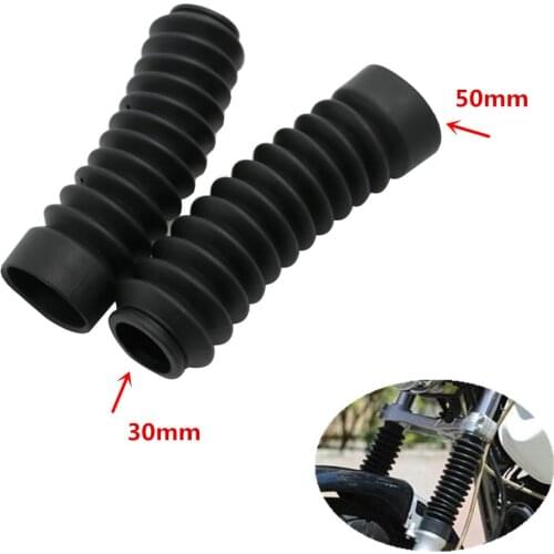 Motorcycle Front Fork Shock Absorber Protecting Gaiters Dust Cover Rubber Boot Gaitor For TW200 TW225 TW 200 225