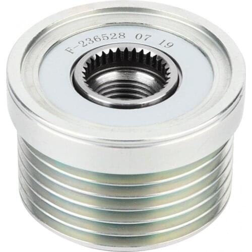 Belts Pulleys Alternator Clutch Belt Pulley F-236528 Fit for 3-Series Generator Belt Aluminum Car Accessory