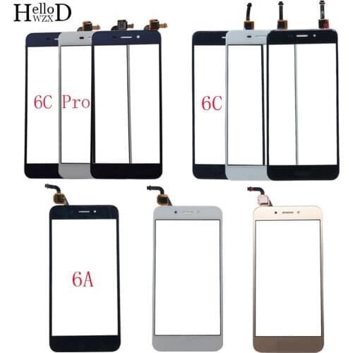Mobile Touch Screen For HUAWEI Honor 6A 6C 6C Pro Digitizer Panel Front Glass Sensor TouchScreen 3M Glue Wipes