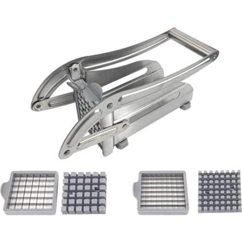 Potato Cut Fries Stainless Steel Kitchen Home French Fries Potato Chips Strip Slicer Cutter Chopper Chips Machine Making Tool