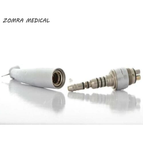 Push button led handpiece dental fiber optic quick coupling with German ceramic bearing Japan led bulb compatible KAVO