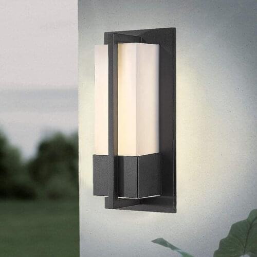 Led outdoor contracted wall lamp village villa outdoor garden light waterproof lamps and lanterns manufacturer corridor