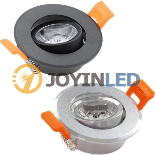 Ultra Bright Round AC110V 220V Dimmable 1W 3W LED Spotlight Lighting Recessed Mini Led Ceiling Downlights Lighting Bulb For Room