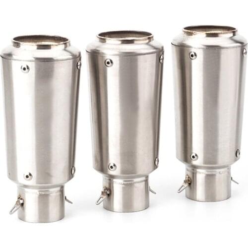 Universal 38-51 mm Silencer Motorcycle Exhaust Muffler Pipe with Removable DB Killer Escape Street Bike Dirt Bike Suit for ZX6R