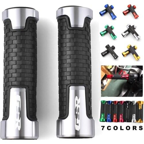 GSR 7/8 "22mm Universal Motorcycle Handle Handlebar Hand Bar Grip For SUZUKI GSR 400/600 GSR400 GSR600 2006-2012 2011 2010 2009