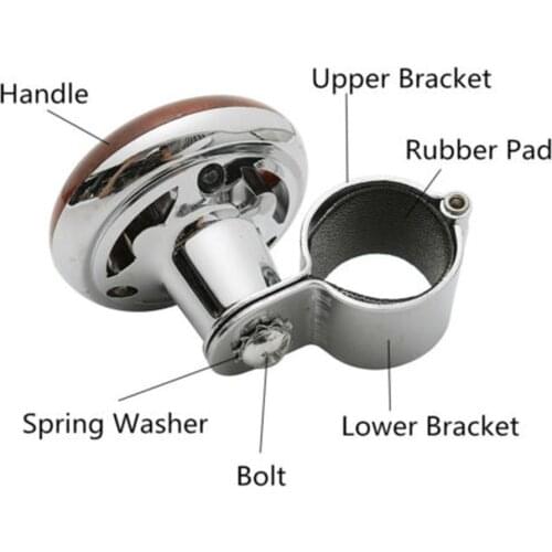 Aid Power Booster Anti-Slip Steering Wheel Car Flexible Handle Assister