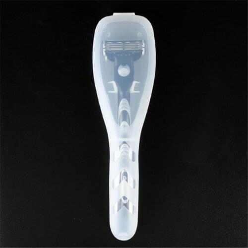 1PC Portable Men Manual Razor Shaver Cover Travel Case Holder BoxShaver Storage Box