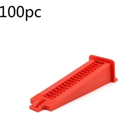 100Pc Universal leveling wedges Tile Levelling Flooring Tiling Tool For Suit Household System Floor