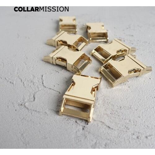 50pcs/lot quick marketing release buckle customized metal buckle 20mm sewing dog cat necklace kirsite handmade accessory CK20J
