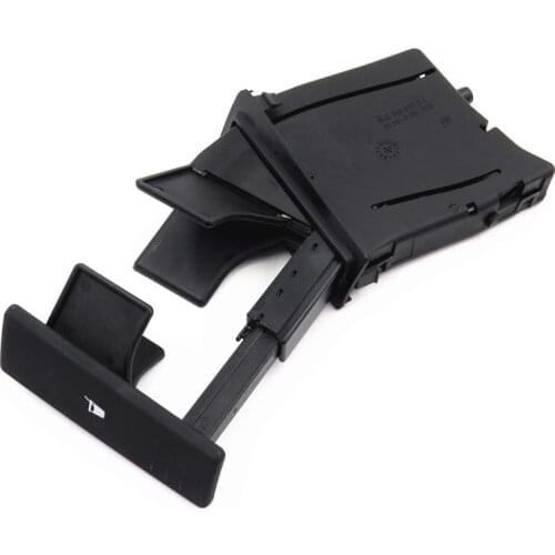 Car Black ABS Plastic Center Console Water Cup Holder 6Q0858602 For Polo 9N 2002-2008 6Q0 858 602E